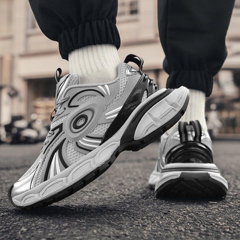 Men’s Black Casual Running Sneakers – Wholesale Walking Shoes. 50% off!