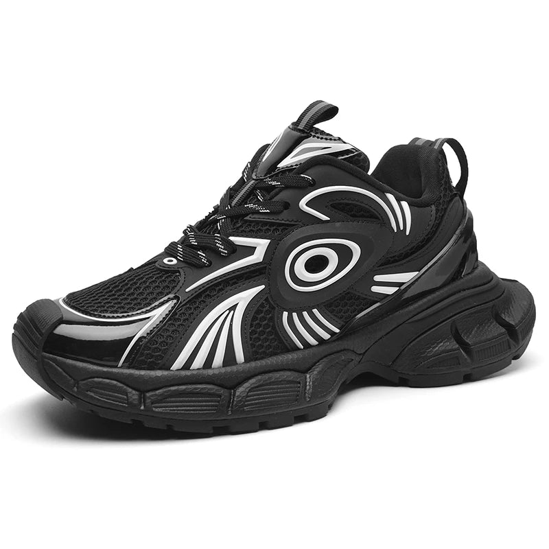 Men’s Black Casual Running Sneakers – Wholesale Walking Shoes. 50% off!