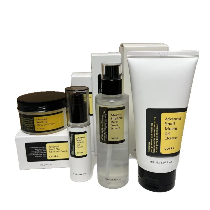 COSRX Snail 96 Essence Set – 4pcs, 100ml Hydrating & Moisturizing Serum
